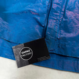 Nylon Metal Weft Overshirt Blue & Pink