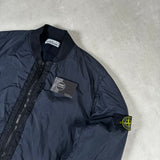 Crinkle Reps NY Bomber Jacket Navy
