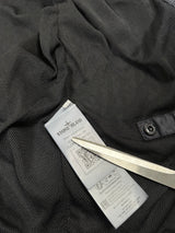 Garment Dyed Crinkle Reps Hooded Jacket Navy