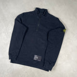 1/4 Zip Sweatshirt Black