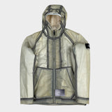 Poly Cover Composite Sherling Lined Jacket Cream