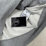 1/4 Zip Panel Sweatshirt Grey