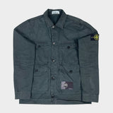 Tela Smerigliata Multi Pocket Overshirt Green
