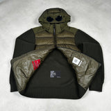 D.D. Shell Hybrid Knit Goggle Jacket Khaki