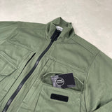 Multi Pocket Smock Green