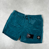 Nylon Metal Swim Shorts Light Blue