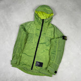 Nylon Metal Watro Hooded Jacket Green