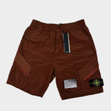 Nylon Metal Type CO Cargo Shorts Rust