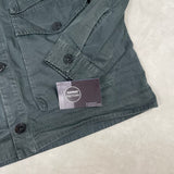 Tela Smerigliata Multi Pocket Overshirt Green