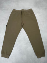 Cotton Fleece Joggers Beige