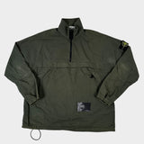 1/4 Zip Pop Ripstop Smock Khaki