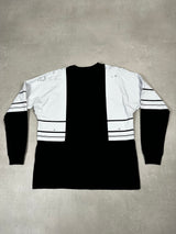 Graphic Print Long Sleeve T - Shirt Black