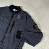 Skin Touch Polartec Bomber Jacket Navy