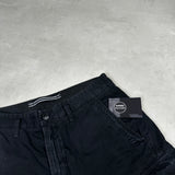 SL Fit Cargo Shorts Black