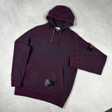 Dust Colour Treatment Hoodie Pink