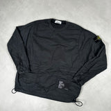 Utility Pocket Smock Sweatshirt Grey