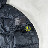 Garment Dyed Down Jacket Navy
