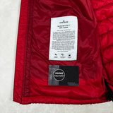 Micro Rip Stop Down Gilet Red