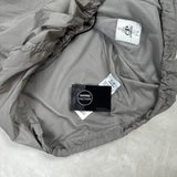 Chrome Hooded Smock Silver