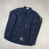 Nylon Metal Lined Overshirt Navy