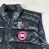 Crofton Down Vest Black