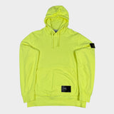 Brushed Cotton Hoodie Yellow