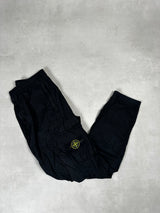 Compass Patch Cargo Trousers Black