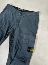 Slim Fit Cargo Trosuers Grey