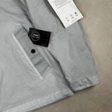 Garment Dyed Crinkle Reps NY Hooded Jacket Ice Blue