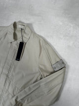 Ghost Zip Overshirt Cream