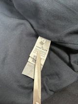 Garment Dyed Crinkle Reps Lined Bomber Jacket Navy
