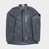 Nylon Metal Lined Overshirt Grey