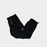 Cotton Loose Fit Cargo Pants Black