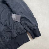 Crinkle Reps NY Bomber Jacket Black