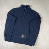 1/4 Zip Sweatshirt Navy