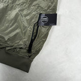 Nylon Metal Sweatshirt Khaki