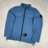 Naslan Light Watro Hooded Jacket Blue