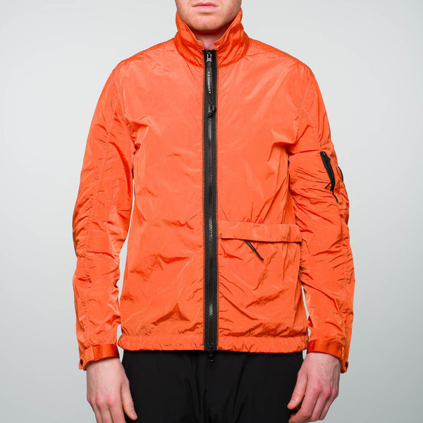 C.P. Company - Chrome Zipped Overshirt Orange