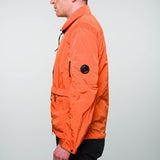 C.P. Company - Chrome Zipped Overshirt Orange