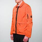 C.P. Company - Chrome Zipped Overshirt Orange