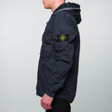 Stone Island - Old Dye Hooded Overshirt Navy