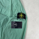 Garment Dyed Crinkle Reps Hooded Jacket Green