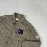 Double Pocket Overshirt Khaki
