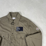Double Pocket Overshirt Khaki