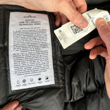 Ripstop Gore-tex Down Hooded Jacket Black