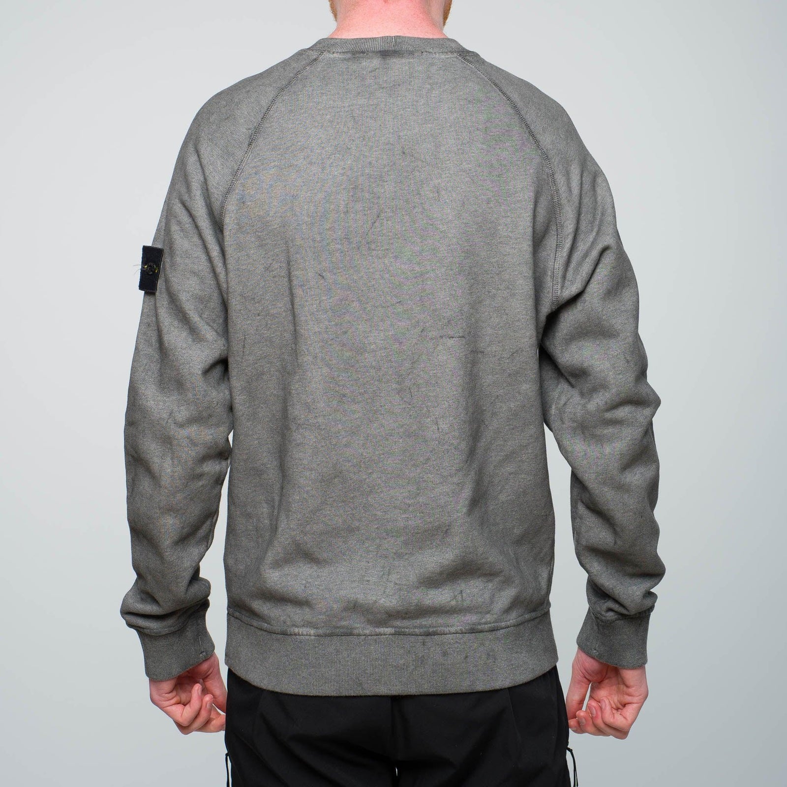 Stone Island Dust Colour Finish Sweatshirt Grey – Garmz Factory