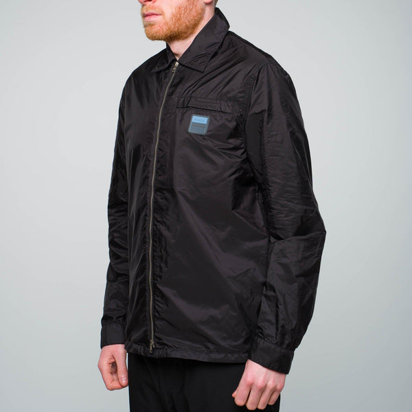 Nylon Tech Overshirt Black