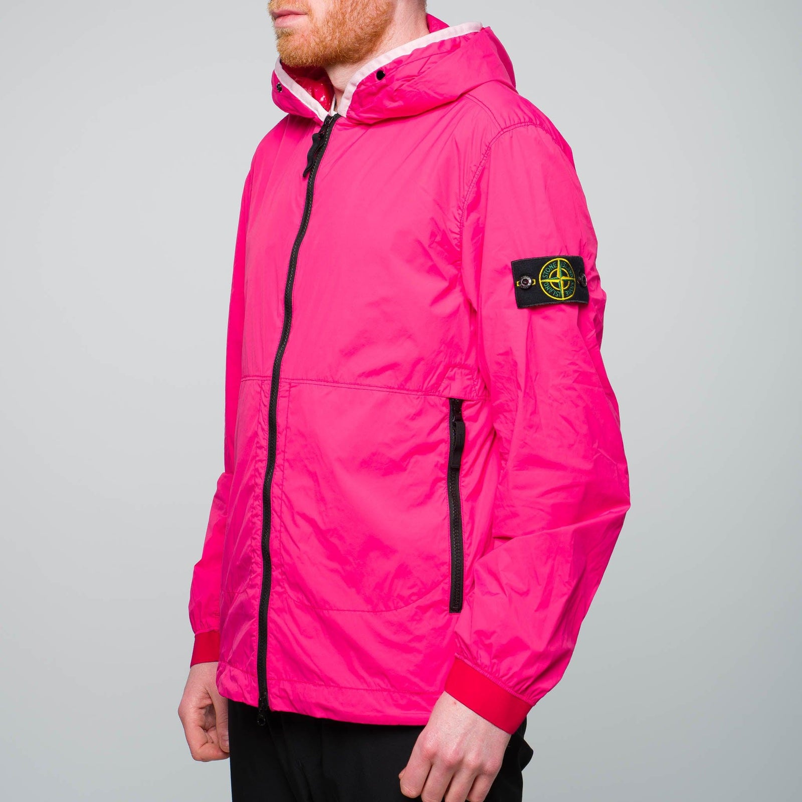 Stone Island Skin Touch Nylon Jacket Pink – Garmz Factory