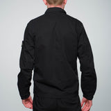 Stone Island - Garment Dyed Zip Overshirt Black