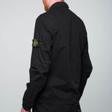 Stone Island - Garment Dyed Zip Overshirt Black